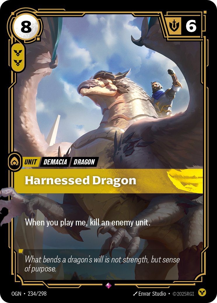 Harnessed Dragon · OGN 234