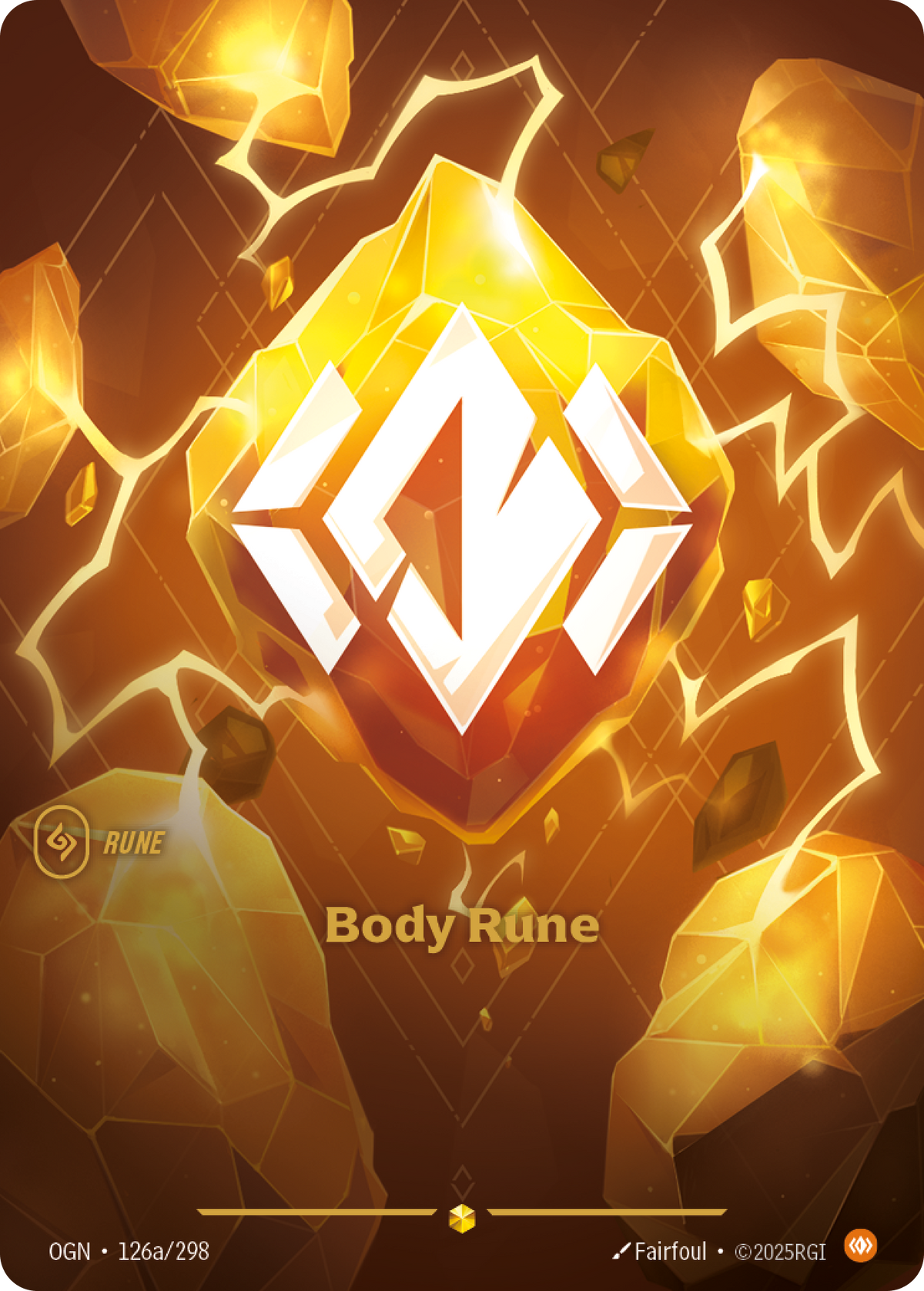 Body Rune (Alternate Art) · OGN 126a