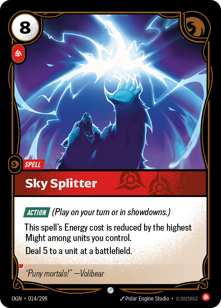 Sky Splitter · OGN 014