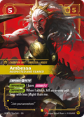 Ambessa, Respected and Feared (Alternate Art) · VEN 136a