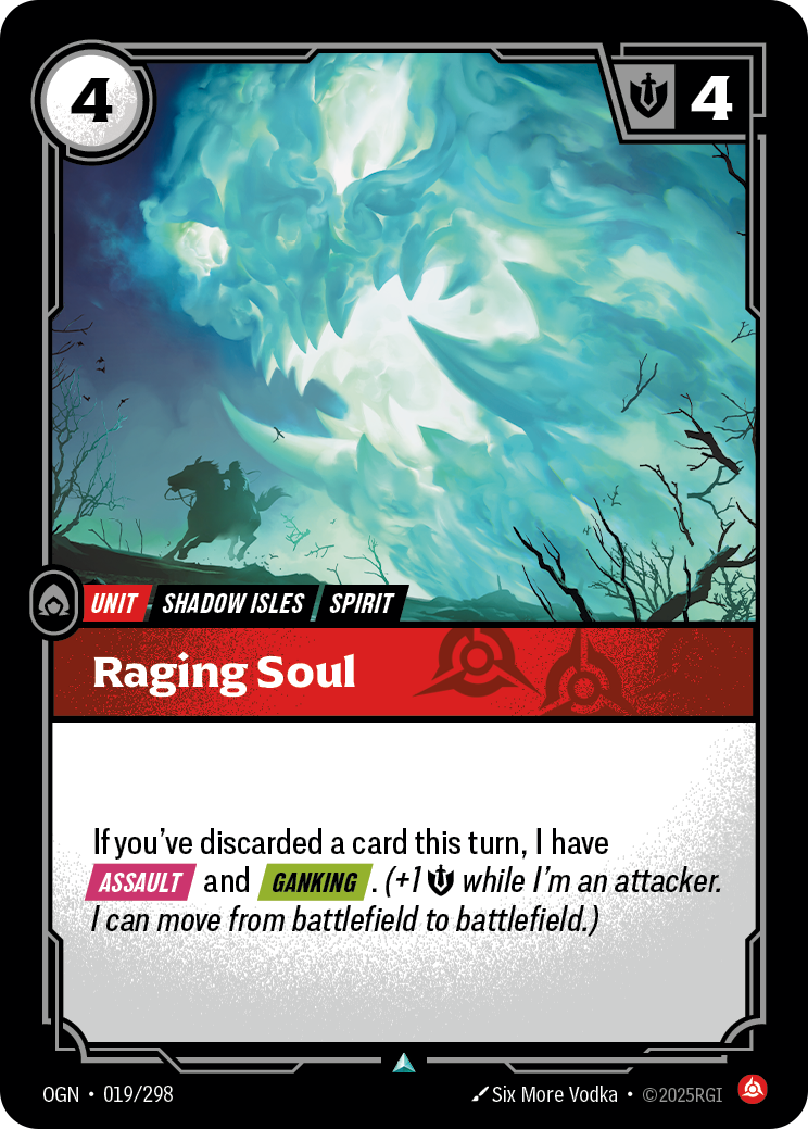 Raging Soul · OGN 019