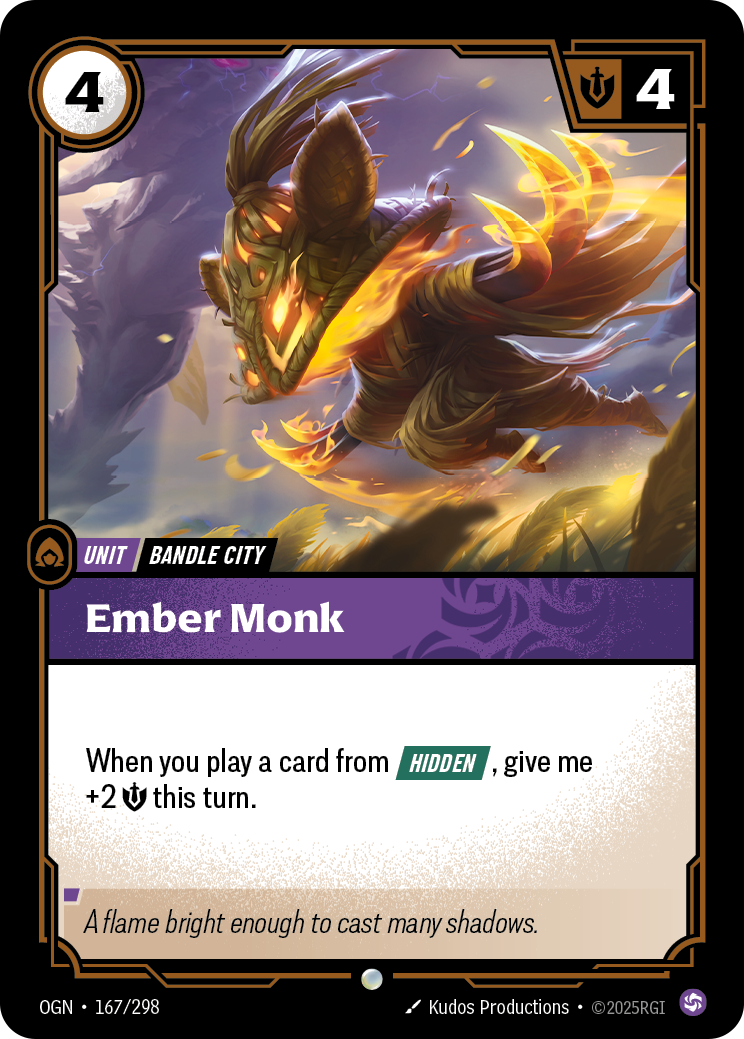 Ember Monk · OGN 167