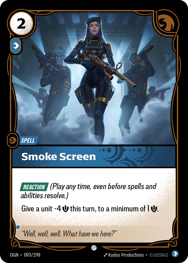 Smoke Screen · OGN 093