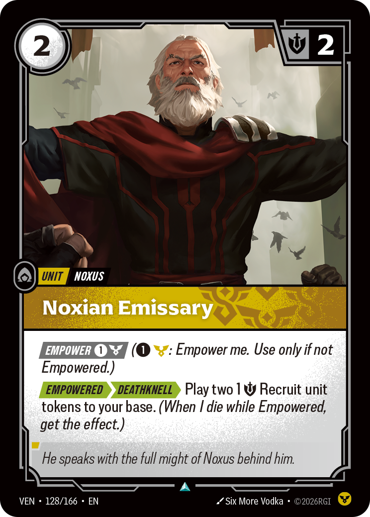 Noxian Emissary · VEN 128