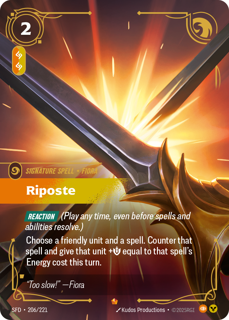 Riposte · SFD 206