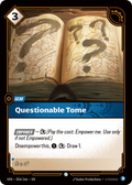Questionable Tome · VEN 054