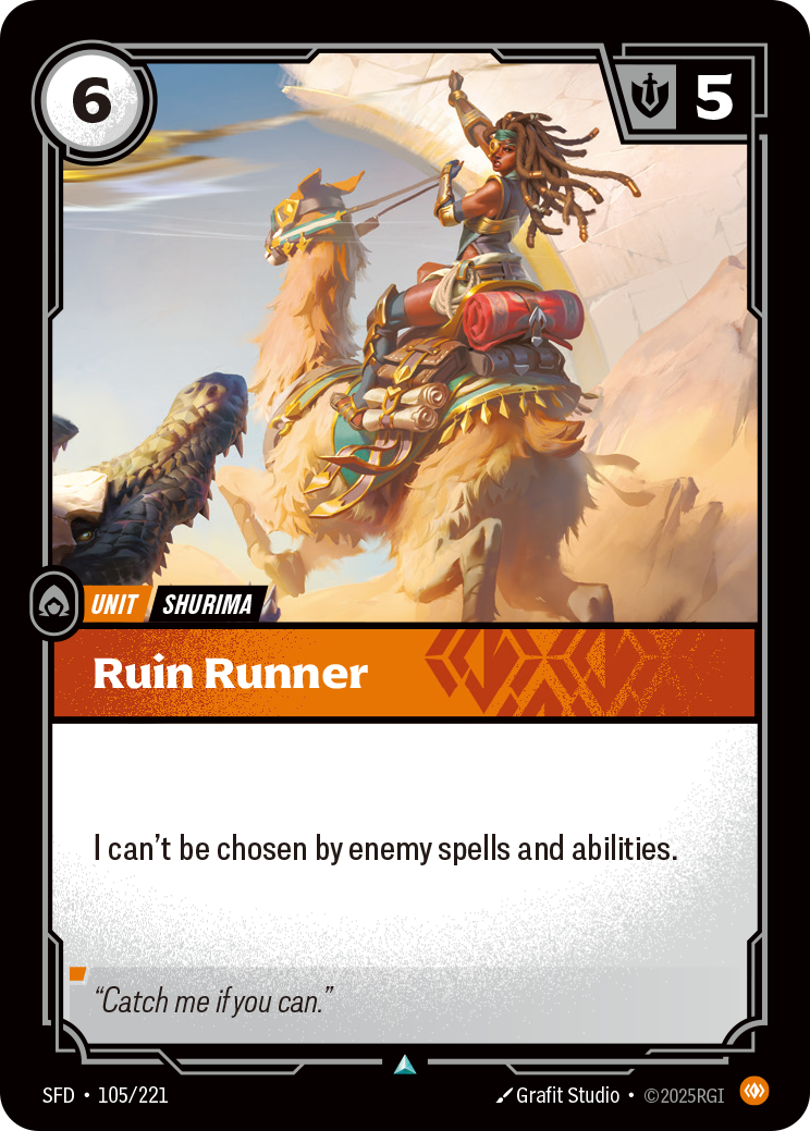 Ruin Runner · SFD 105