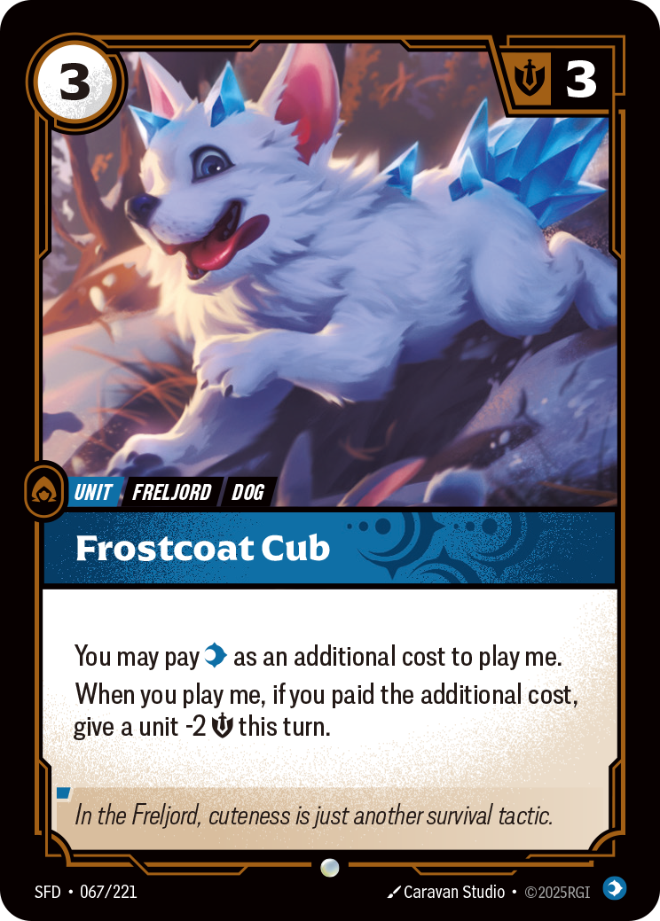 Frostcoat Cub · SFD 067