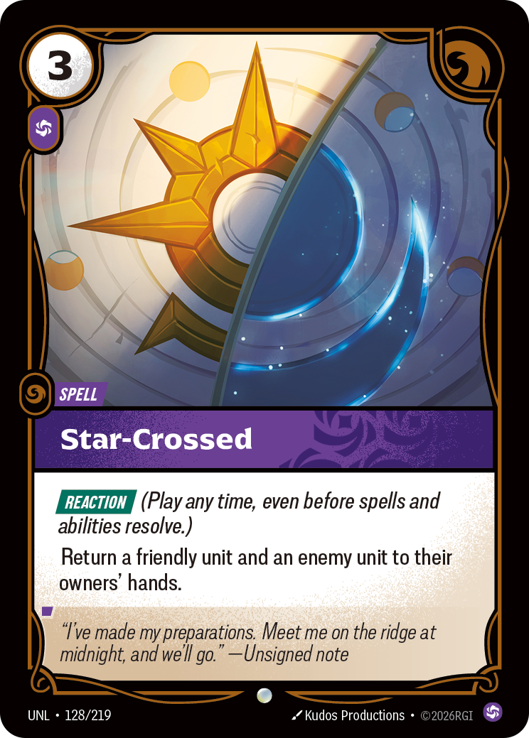 Star-Crossed · UNL 128