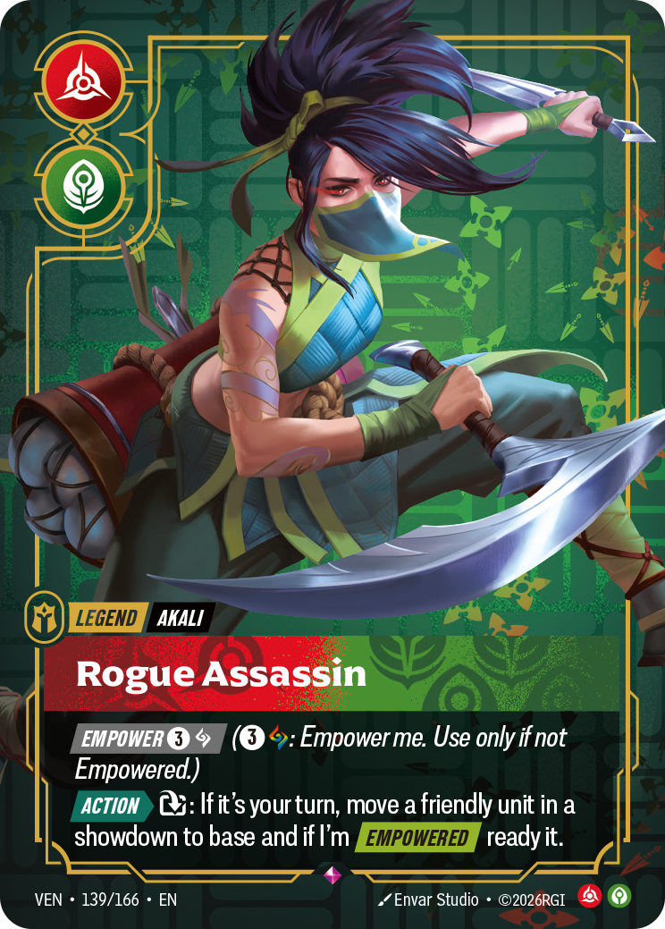 Akali, Rogue Assassin · VEN 139