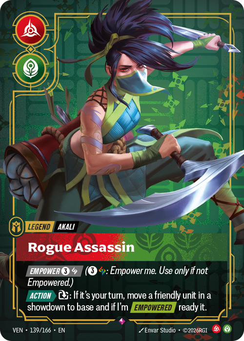 Akali, Rogue Assassin · VEN 139