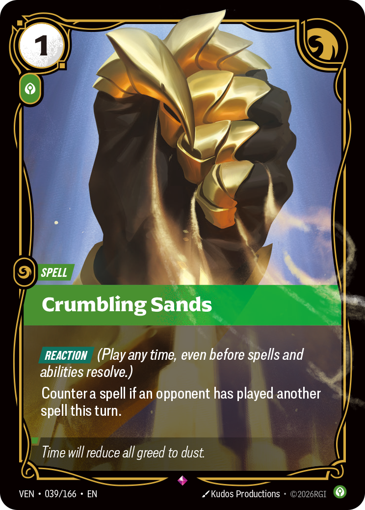 Crumbling Sands · VEN 039