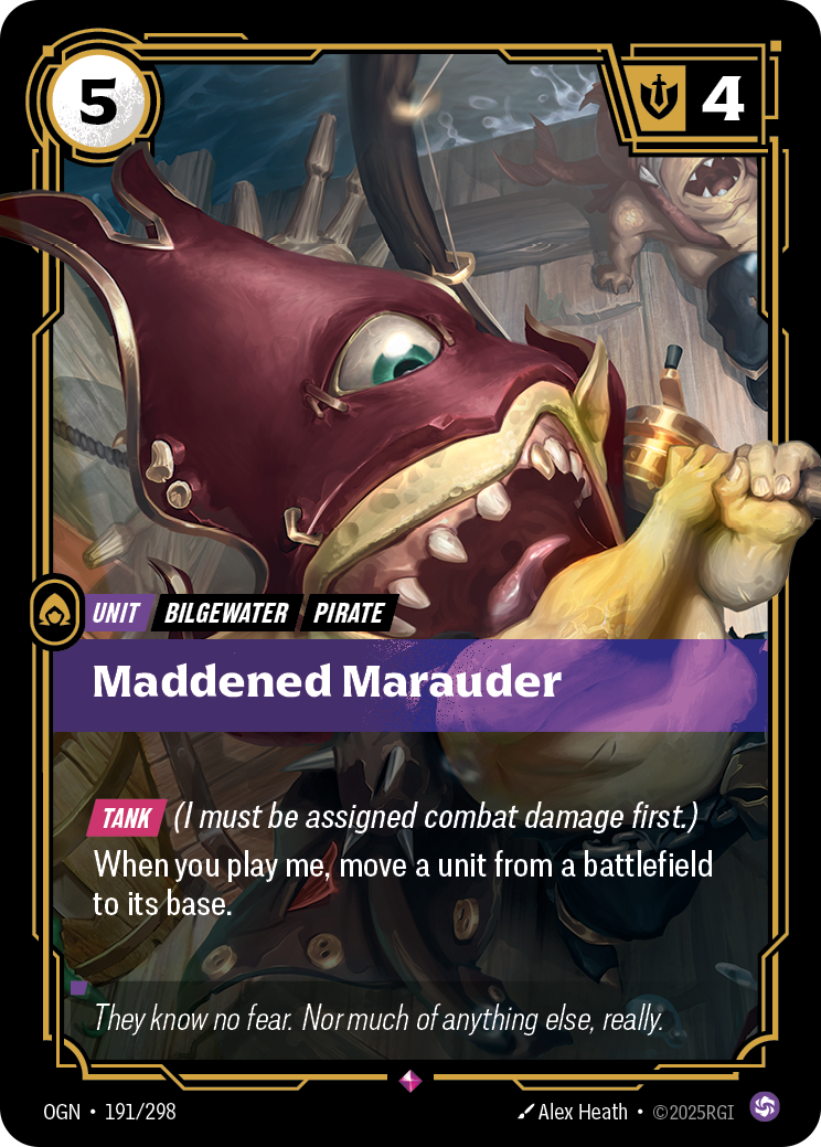 Maddened Marauder · OGN 191
