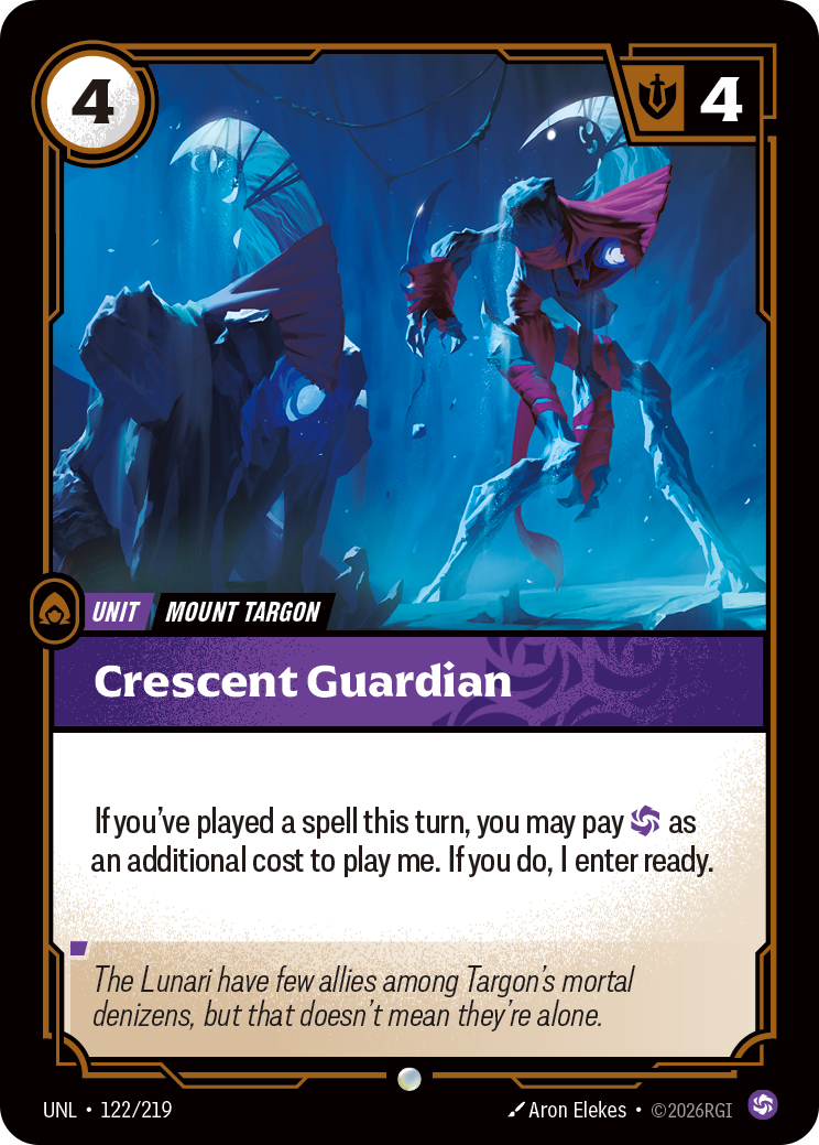 Crescent Guardian · UNL 122