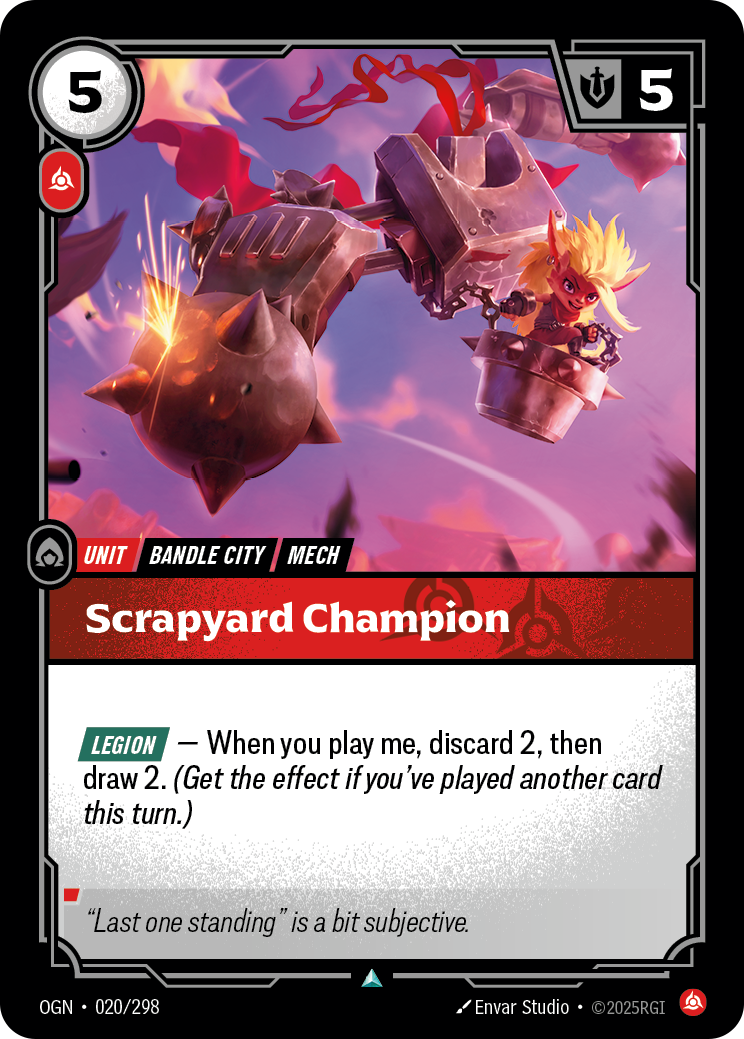 Scrapyard Champion · OGN 020