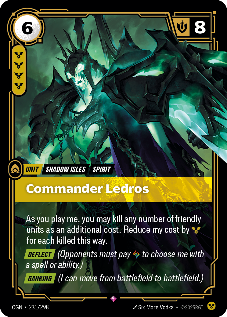 Commander Ledros · OGN 231
