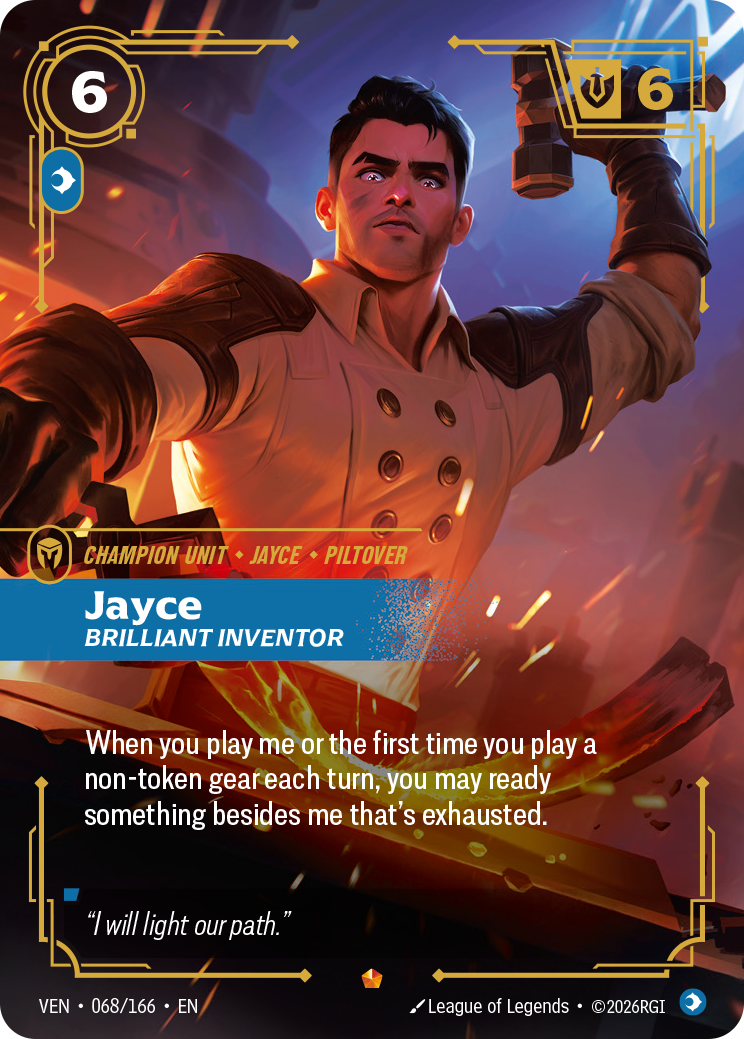 Jayce, Brilliant Inventor · VEN 068