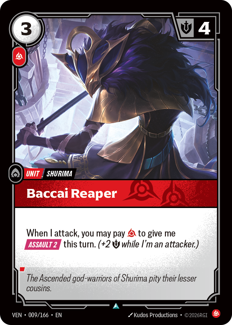 Baccai Reaper · VEN 009