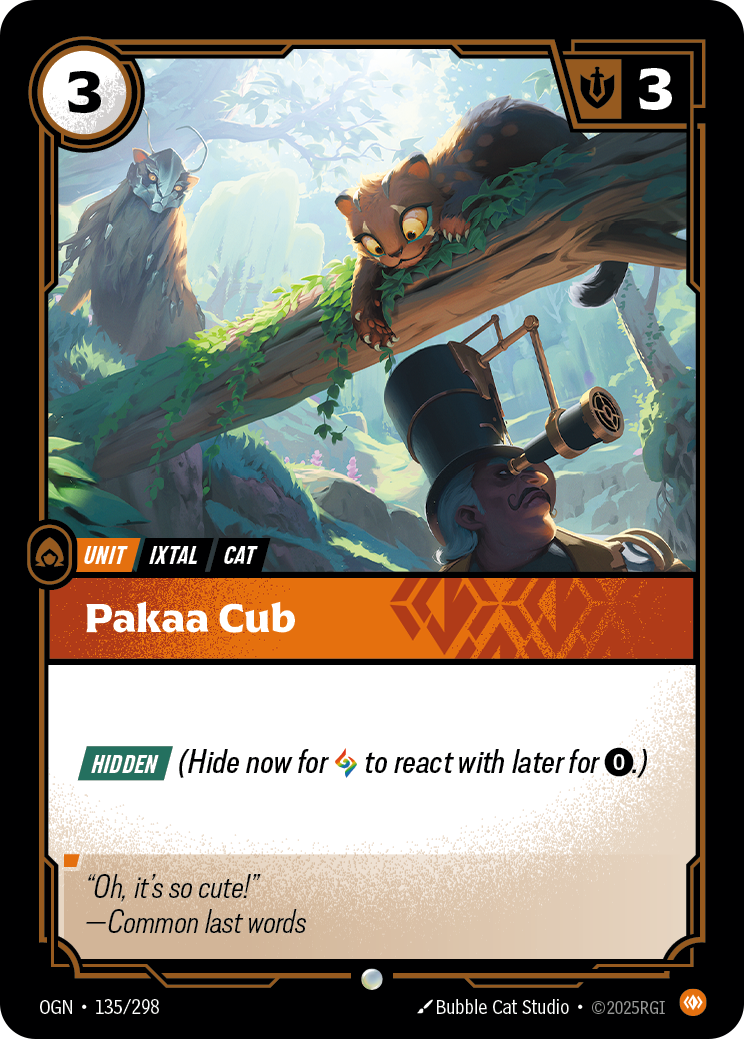 Pakaa Cub · OGN 135