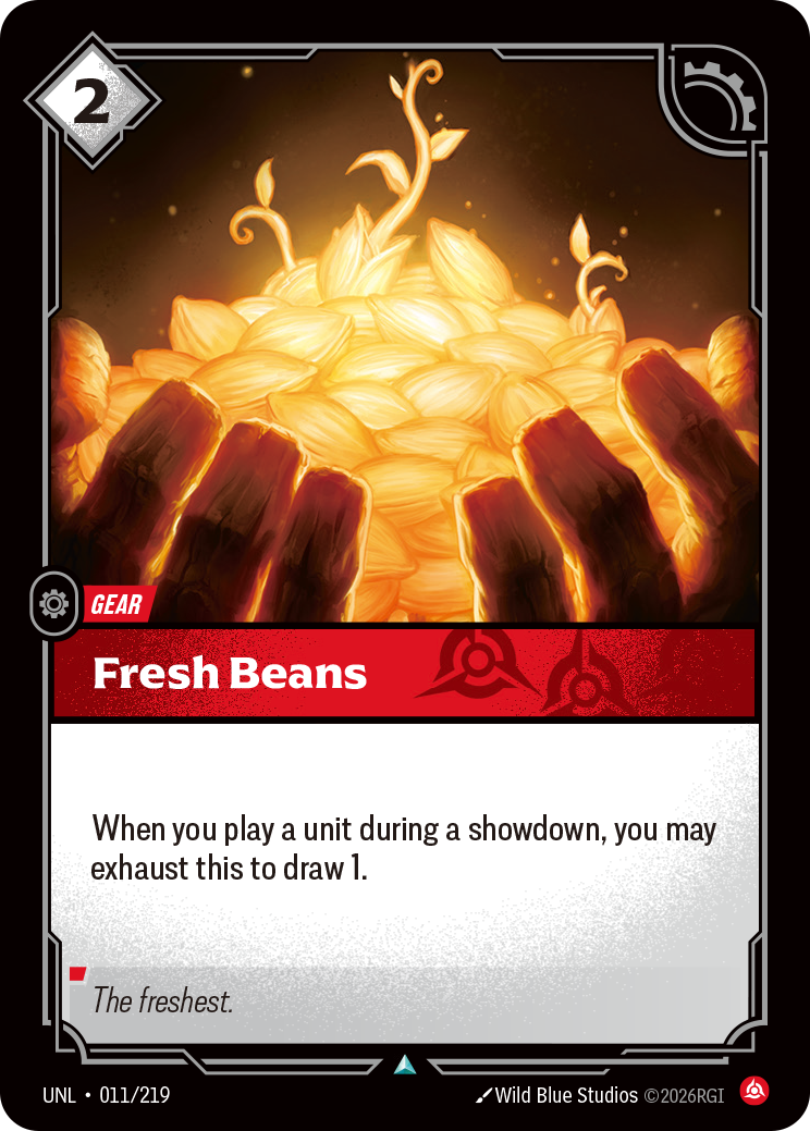 Fresh Beans · UNL 011