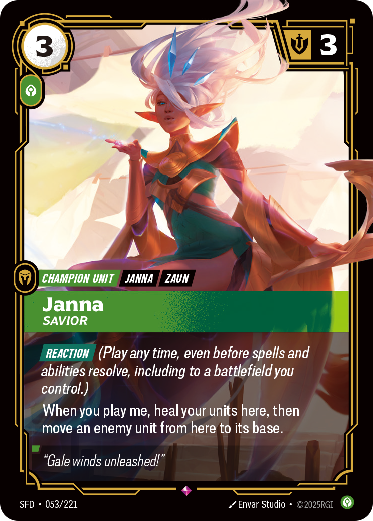 Janna, Savior · SFD 053