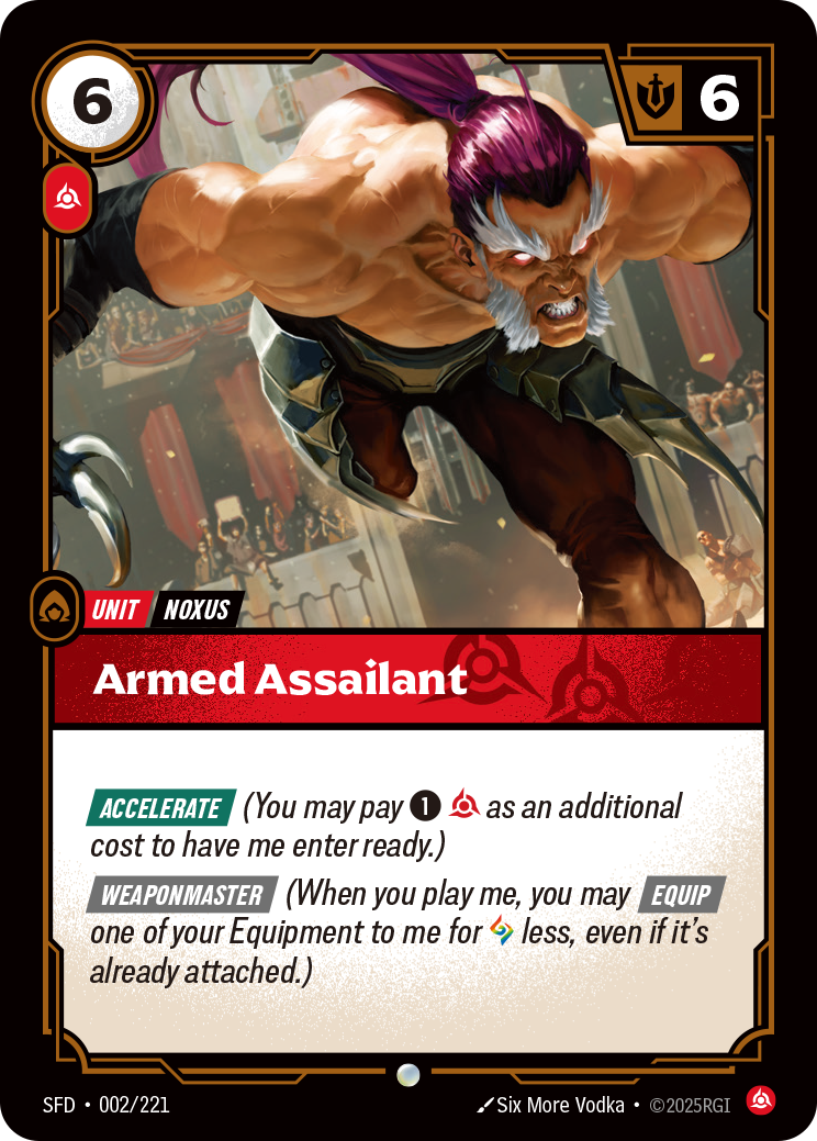Armed Assailant · SFD 002