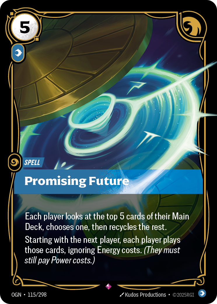 Promising Future · OGN 115