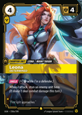Leona, Determined (Alternate Art) · OGN 238a