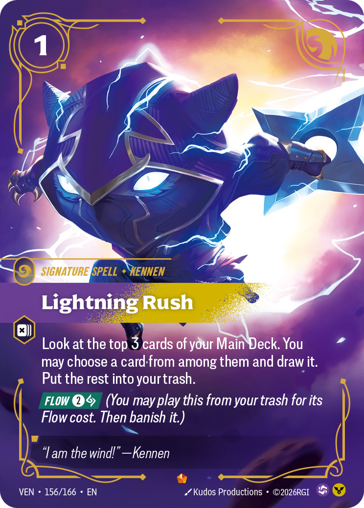 Lightning Rush · VEN 156