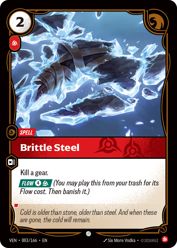 Brittle Steel · VEN 003