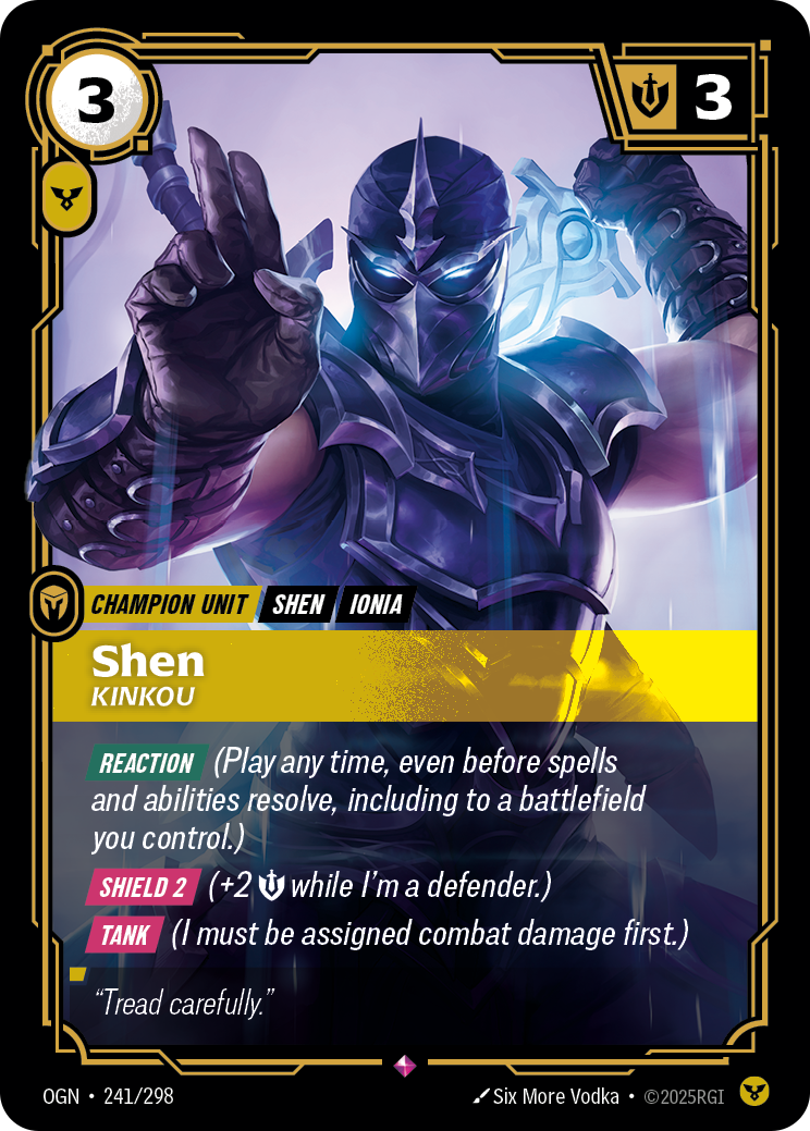 Shen, Kinkou · OGN 241