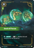 Seal of Focus · OGN 081