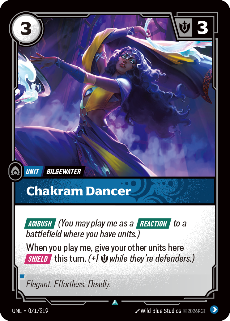 Chakram Dancer · UNL 071