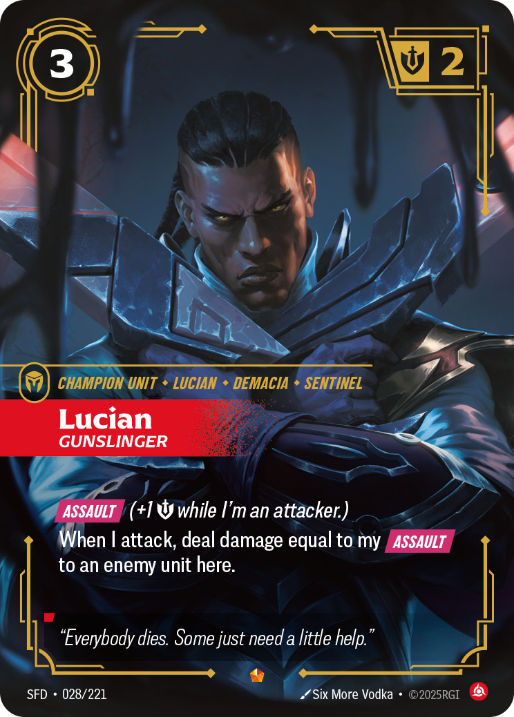 Lucian, Gunslinger · SFD 028