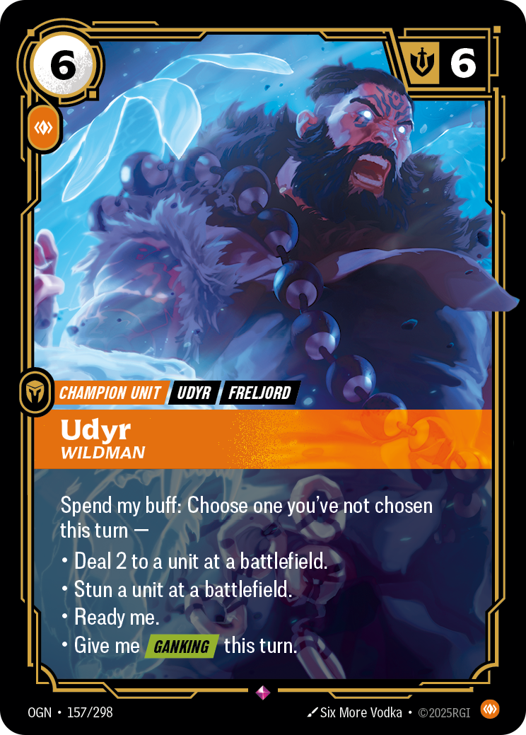 Udyr, Wildman · OGN 157