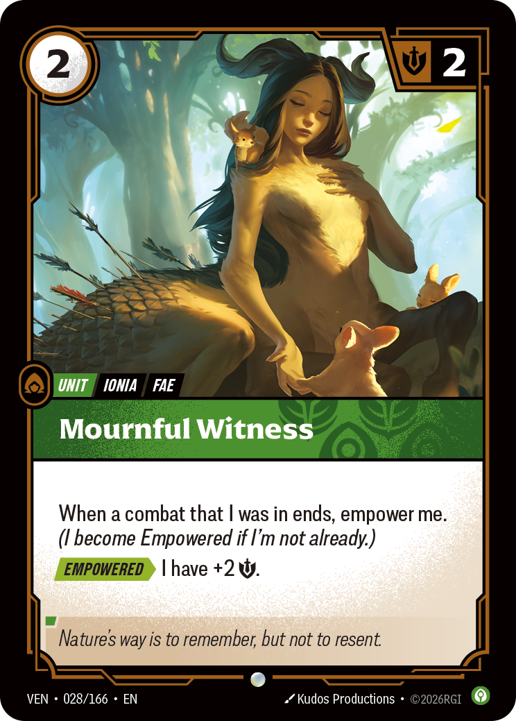 Mournful Witness · VEN 028