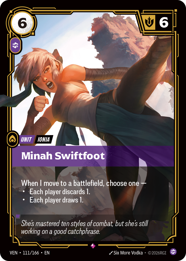 Minah Swiftfoot · VEN 111
