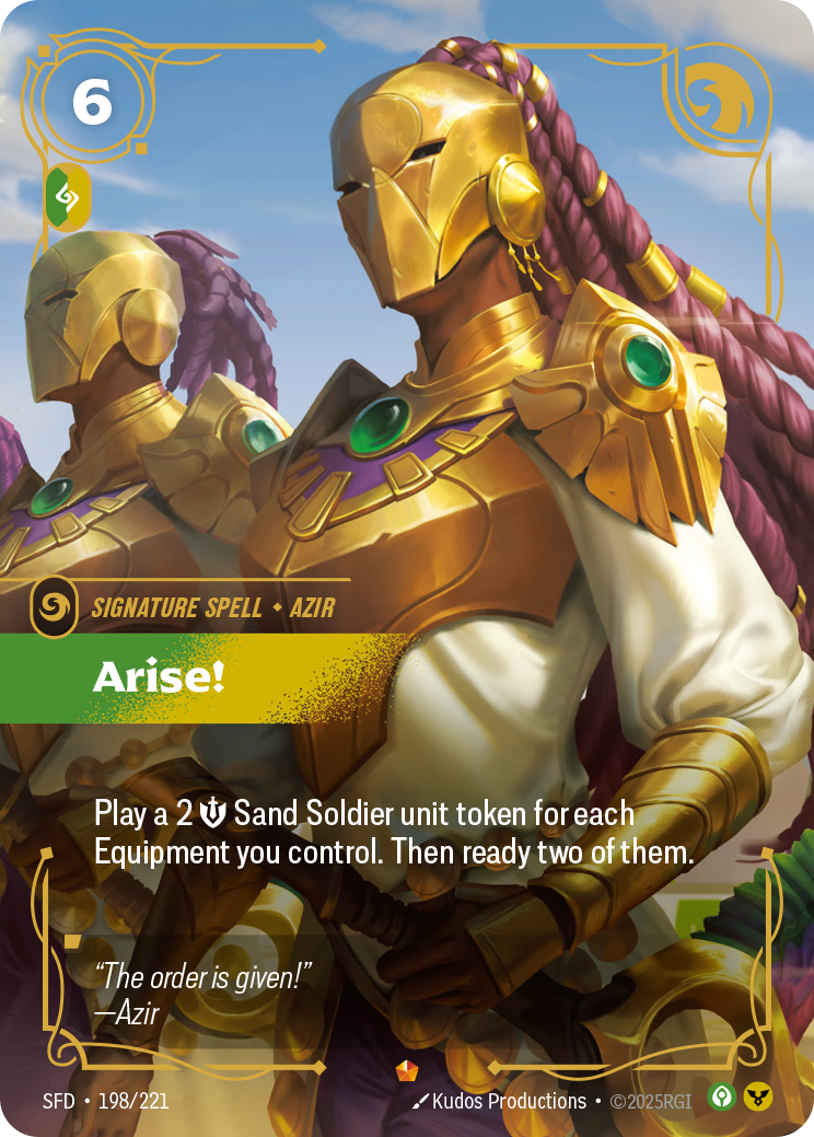 Arise! · SFD 198