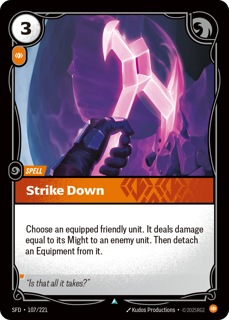 Strike Down · SFD 107
