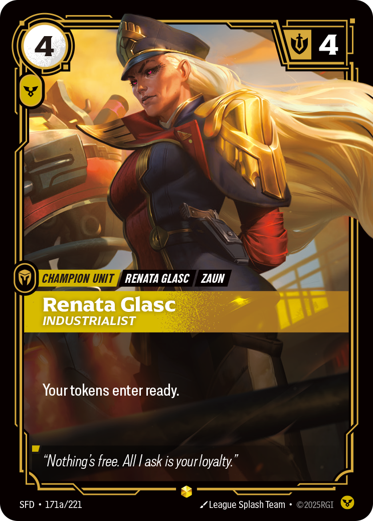 Renata Glasc, Industrialist (Alternate Art) · SFD 171a