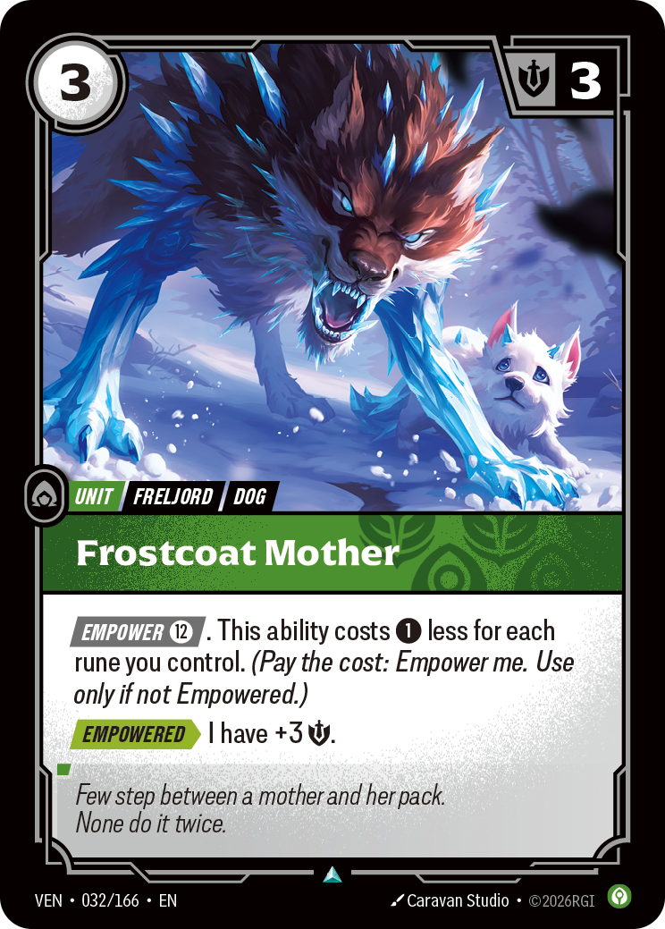 Frostcoat Mother · VEN 032