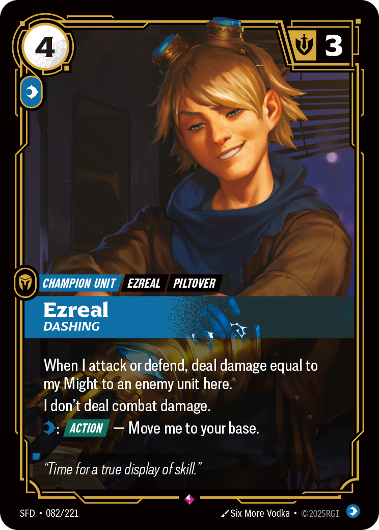 Ezreal, Dashing · SFD 082