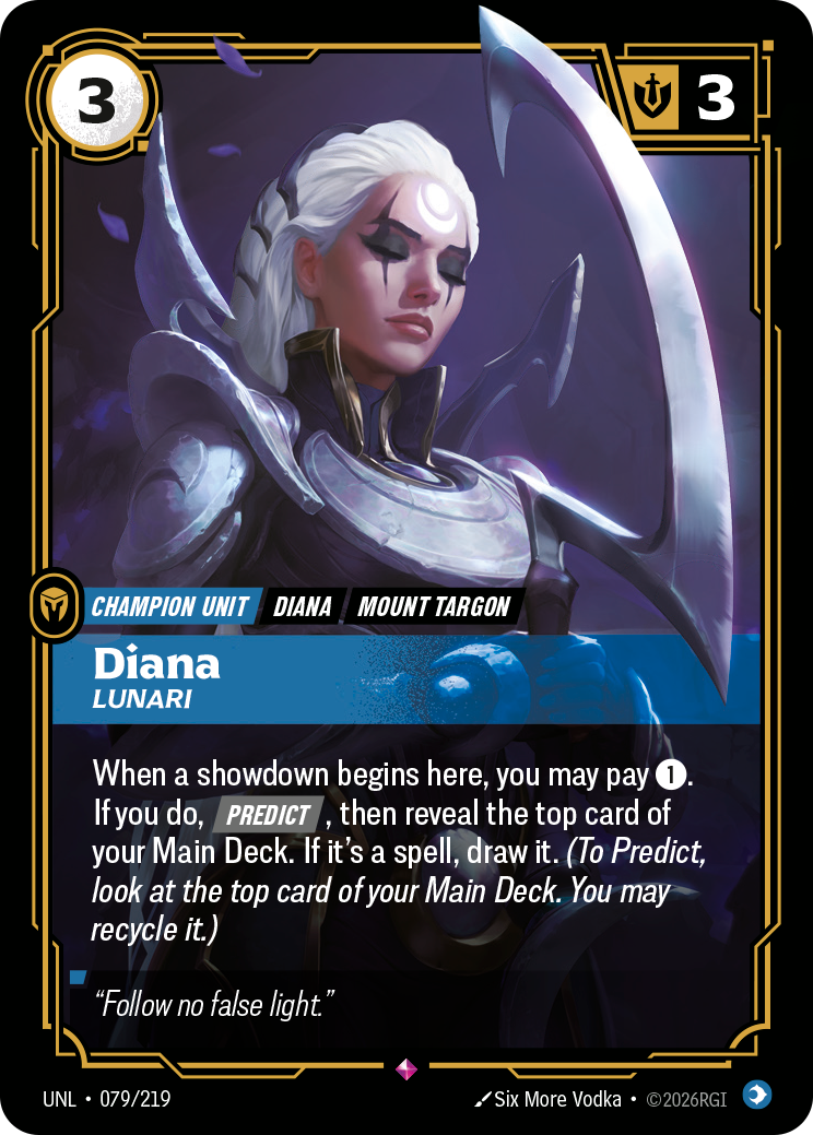 Diana, Lunari · UNL 079