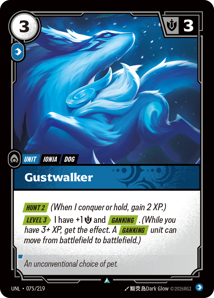 Gustwalker · UNL 075