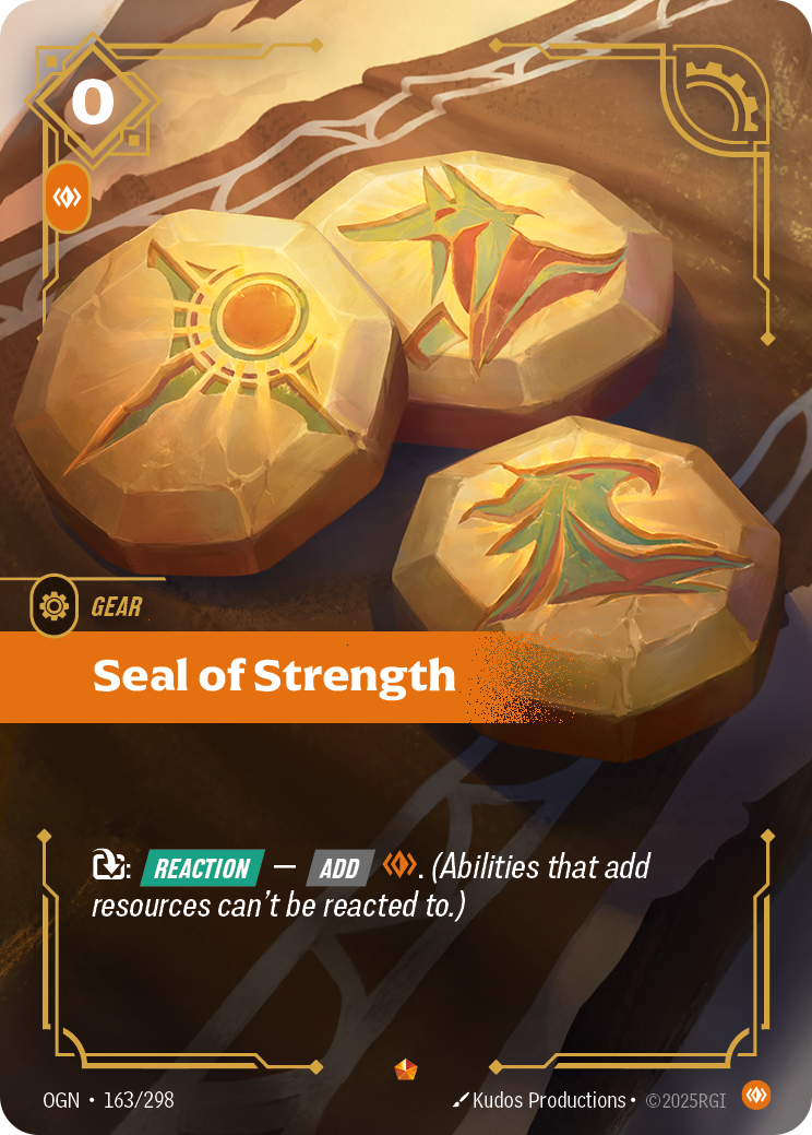 Seal of Strength · OGN 163