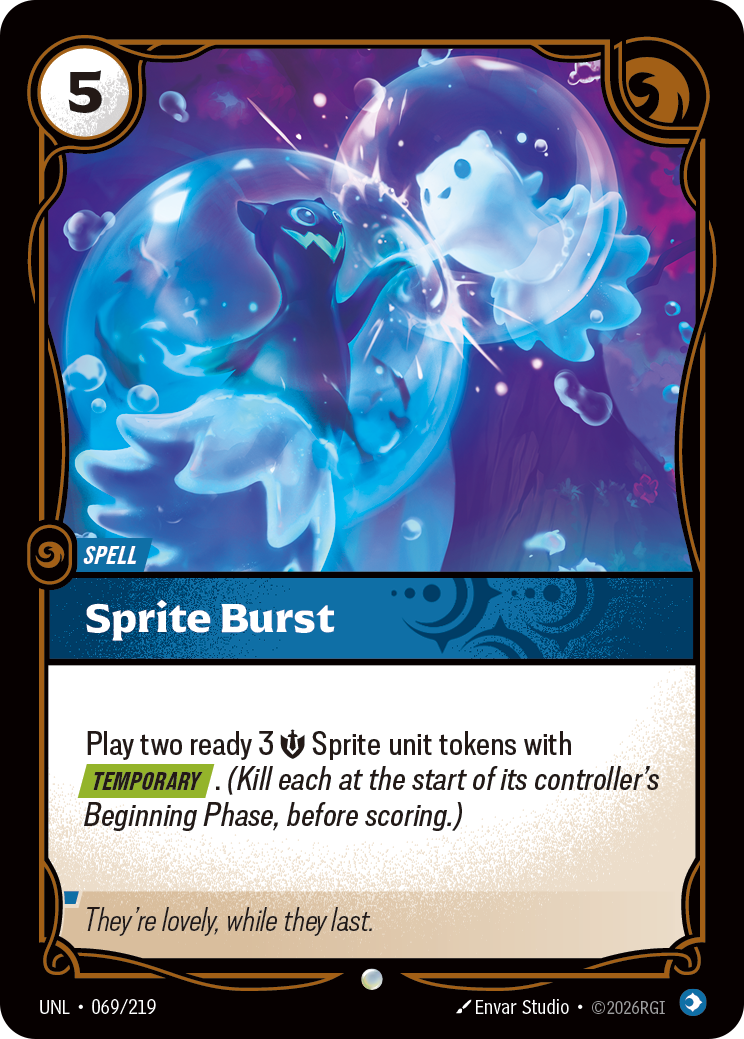 Sprite Burst · UNL 069