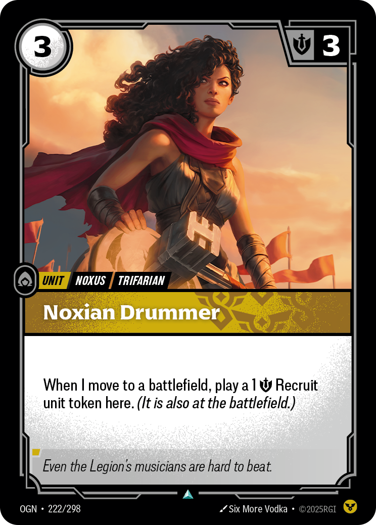 Noxian Drummer · OGN 222