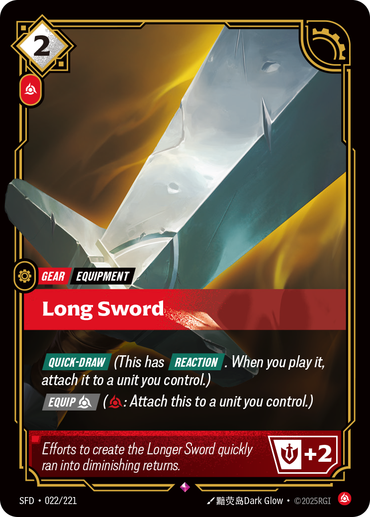 Long Sword · SFD 022