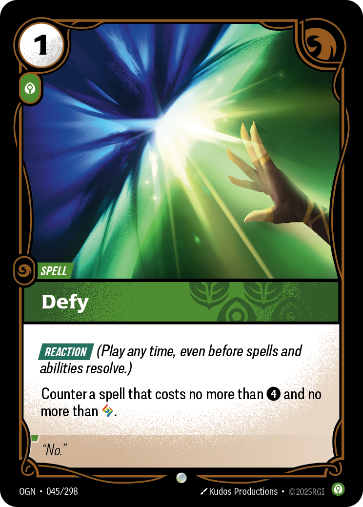 Defy · OGN 045