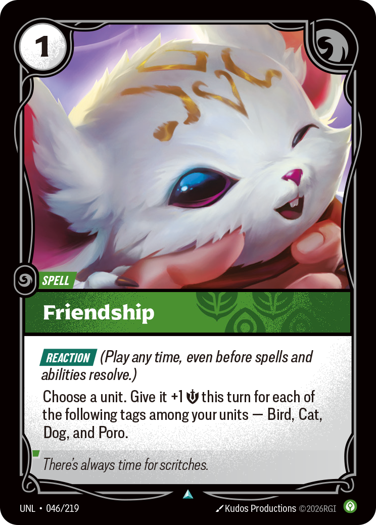 Friendship · UNL 046